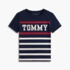 Camiseta Tommy Stripe para crianças Camiseta Tommy Stripe para crianças