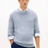 Camisola Bouclé de Corte Descontraído Camisola Bouclé de Corte Descontraído