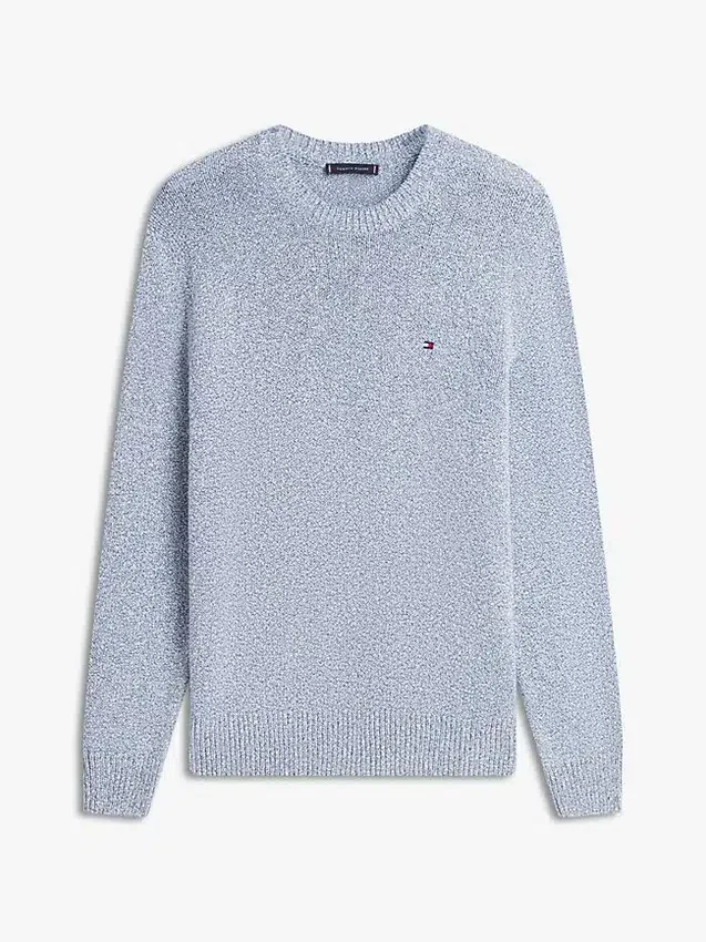 Camisola Bouclé de Corte Descontraído Camisola Bouclé de Corte Descontraído