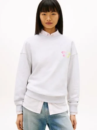Camisola Boxy com Estampado Puff da Tommy Jeans