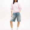Camisola Boxy com Estampado Puff da Tommy Jeans Camisola Boxy com Estampado Puff da Tommy Jeans