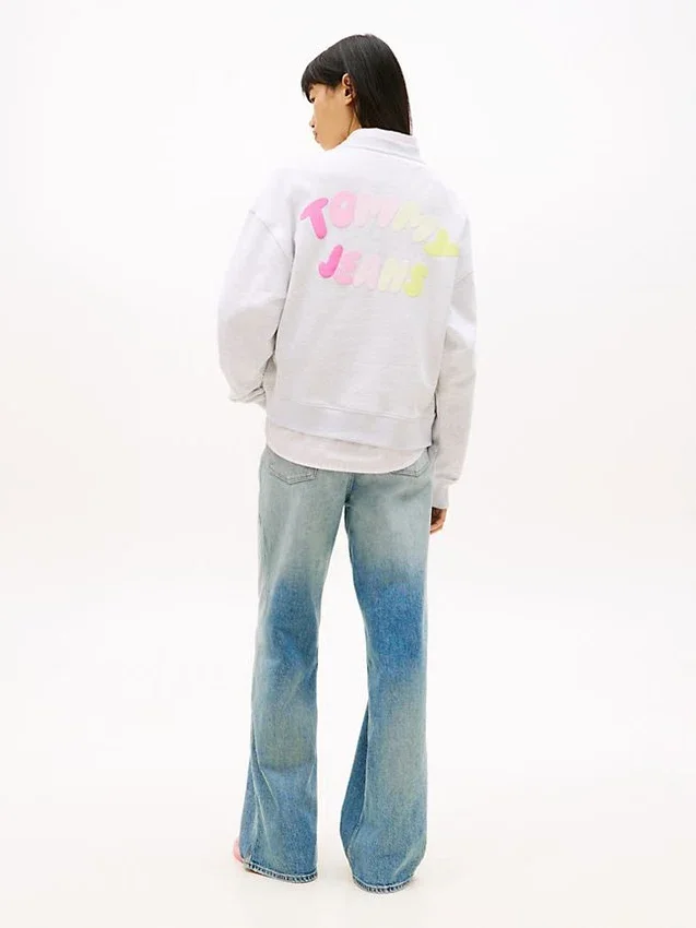 Camisola Boxy com Estampado Puff da Tommy Jeans Camisola Boxy com Estampado Puff da Tommy Jeans