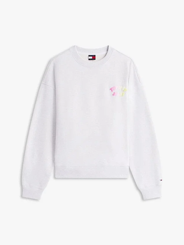 Camisola Boxy com Estampado Puff da Tommy Jeans Camisola Boxy com Estampado Puff da Tommy Jeans