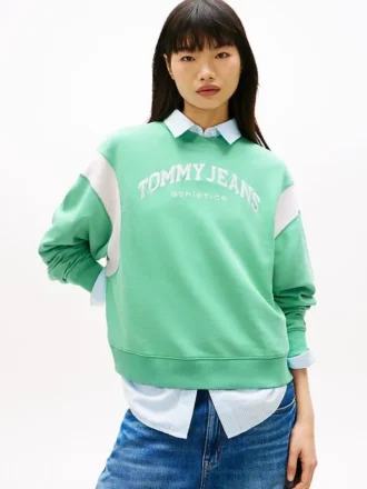 Camisola Boxy da Tommy Jeans Athletics