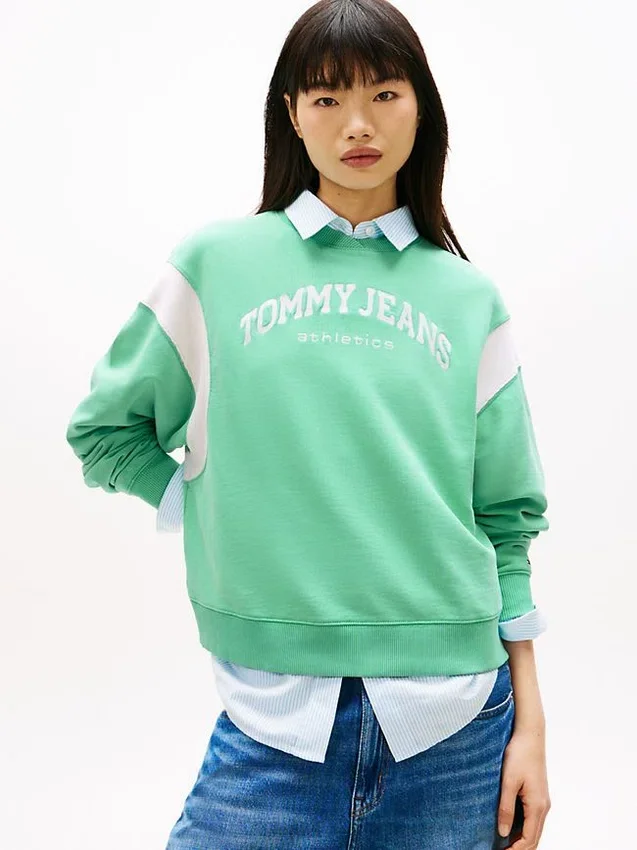 Camisola Boxy da Tommy Jeans Athletics Camisola Boxy da Tommy Jeans Athletics
