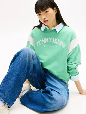 Camisola Boxy da Tommy Jeans Athletics