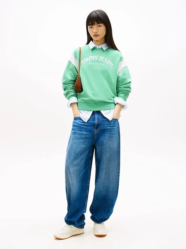 Camisola Boxy da Tommy Jeans Athletics Camisola Boxy da Tommy Jeans Athletics