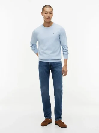 Camisola clássica de gola redonda