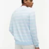 Camisola clássica de gola redonda às riscas Camisola clássica de gola redonda às riscas
