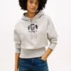 Camisola com capuz e logótipo em relevo Camisola com capuz e logótipo em relevo