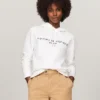 Camisola com capuz e logótipo Tommy bordado Camisola com capuz e logótipo Tommy bordado