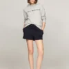 Camisola com capuz e logótipo Tommy bordado Camisola com capuz e logótipo Tommy bordado