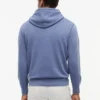 Camisola com capuz em felpo lavado Camisola com capuz em felpo lavado
