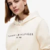 Camisola com capuz em malha polar com logótipo Tommy Camisola com capuz em malha polar com logótipo Tommy