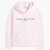 Camisola com capuz em malha polar com logótipo Tommy Camisola com capuz em malha polar com logótipo Tommy