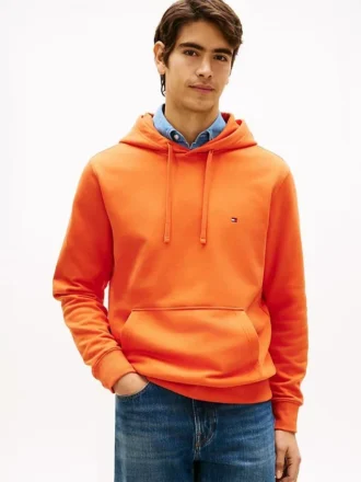 Camisola com capuz em tecido felpudo Essential
