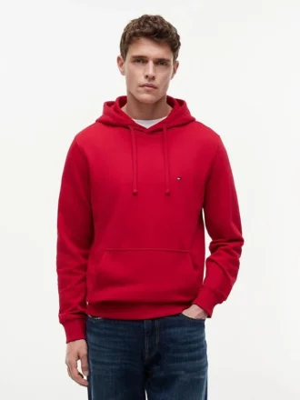 Camisola com capuz em tecido felpudo Essential