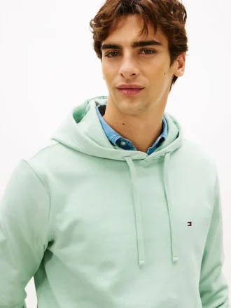 Camisola com capuz em tecido felpudo Essential