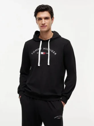 Camisola com capuz para dormir Hilfiger Logo Pique Camisola com capuz para dormir Hilfiger Logo Pique