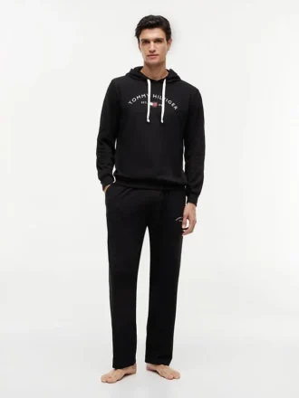 Camisola com capuz para dormir Hilfiger Logo Pique Camisola com capuz para dormir Hilfiger Logo Pique