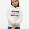Camisola com capuz Tommy x Cadillac F1® Team Chevron para crianças