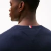 Camisola com decote em V e logótipo Camisola com decote em V e logótipo
