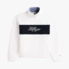 Camisola com fecho de correr de um quarto e interior escovado Camisola com fecho de correr de um quarto e interior escovado
