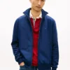 Camisola com fecho TH Performance Intechno Knit Camisola com fecho TH Performance Intechno Knit