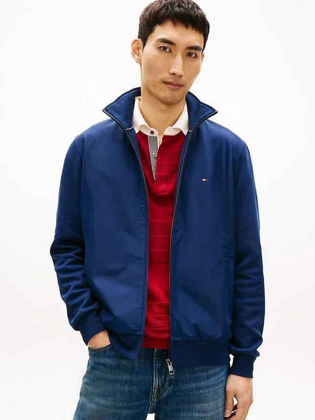 Camisola com fecho TH Performance Intechno Knit Camisola com fecho TH Performance Intechno Knit