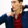 Camisola com fecho TH Performance Intechno Knit Camisola com fecho TH Performance Intechno Knit