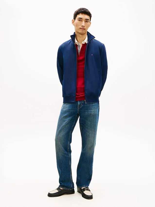 Camisola com fecho TH Performance Intechno Knit Camisola com fecho TH Performance Intechno Knit