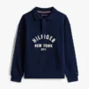 Camisola com gráfico Hilfiger curvo para criança Camisola com gráfico Hilfiger curvo para criança