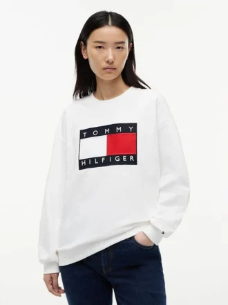 Camisola com logótipo da bandeira