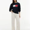 Camisola com logótipo da bandeira Camisola com logótipo da bandeira