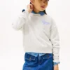 Camisola com logótipo flocado para criança Camisola com logótipo flocado para criança