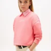 Camisola com logótipo Tommy brilhante para criança