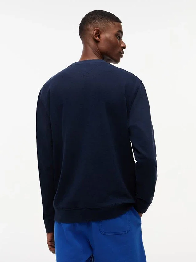 Camisola com logótipo Tommy Jeans em camurça Camisola com logótipo Tommy Jeans em camurça