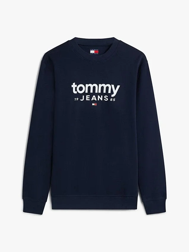 Camisola com logótipo Tommy Jeans em camurça Camisola com logótipo Tommy Jeans em camurça