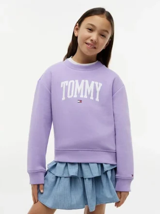 Camisola com logótipo Tommy para criança