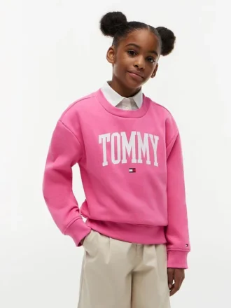 Camisola com logótipo Tommy para criança