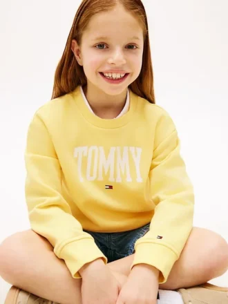 Camisola com logótipo Tommy para criança