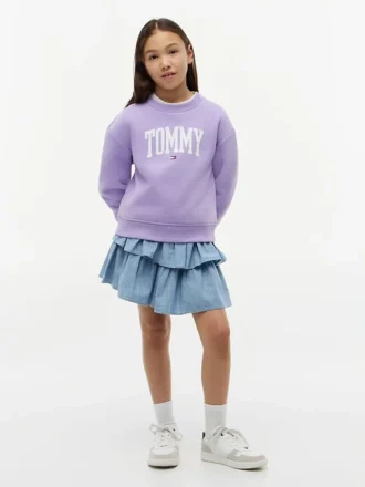 Camisola com logótipo Tommy para criança