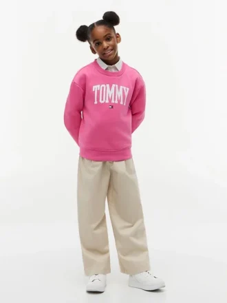 Camisola com logótipo Tommy para criança