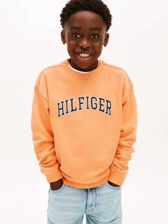 Camisola com logótipo Varsity para criança