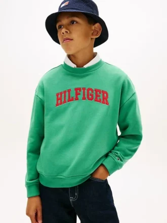 Camisola com logótipo Varsity para criança