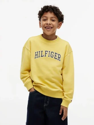 Camisola com logótipo Varsity para criança