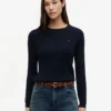 Camisola com malha trançada Camisola com malha trançada