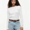 Camisola com malha trançada Camisola com malha trançada