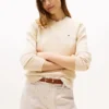 Camisola com malha trançada Camisola com malha trançada