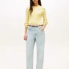 Camisola com malha trançada Camisola com malha trançada